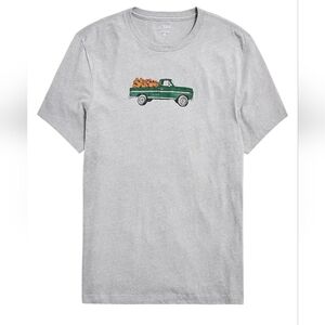 J.CREW Men’s Pumpkin Truck Graphic Tee, size L